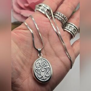 Sterling Silver Pendant Necklace
